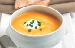 Curried carrot soup