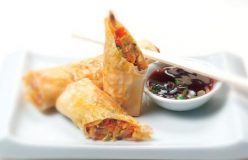 Vegie spring rolls
