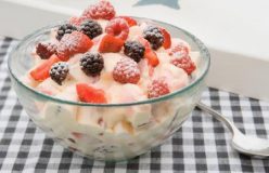 Dreamy summer berry fruit salad