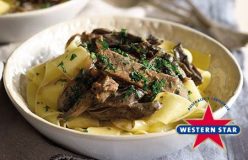 Beef Stroganoff