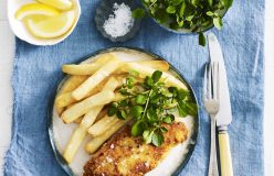 Steggles Macadamia & parmesan turkey schnitzel